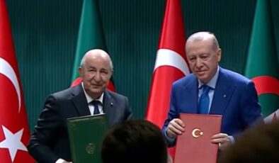 Cumhurbaşkanı Erdoğan: Cezayir ile ticaret hacmi amacımız 10 milyar dolar