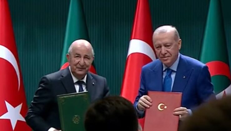 Cumhurbaşkanı Erdoğan: Cezayir ile ticaret hacmi amacımız 10 milyar dolar
