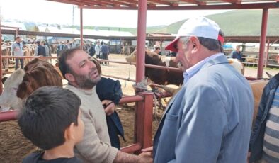 Erzurum’da kurban pazarlarında hareketlilik başladı