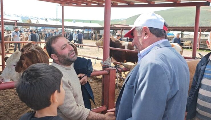 Erzurum’da kurban pazarlarında hareketlilik başladı