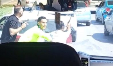 Gaziantep’te taksiyi rehin alıp polisle çatışan kuşkulu gözaltına alındı