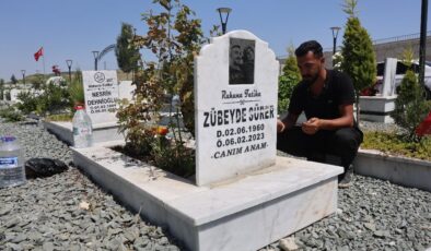 Hatay’da zelzele mezarlığında buruk Anneler Günü