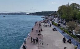 İstanbul’da güneşi gören vatandaşlar kendilerini dışarı attı