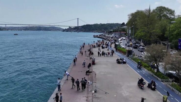 İstanbul’da güneşi gören vatandaşlar kendilerini dışarı attı