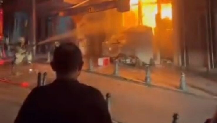 İstanbul’da yangından kurtardığı kediye kalp masajı yaptı