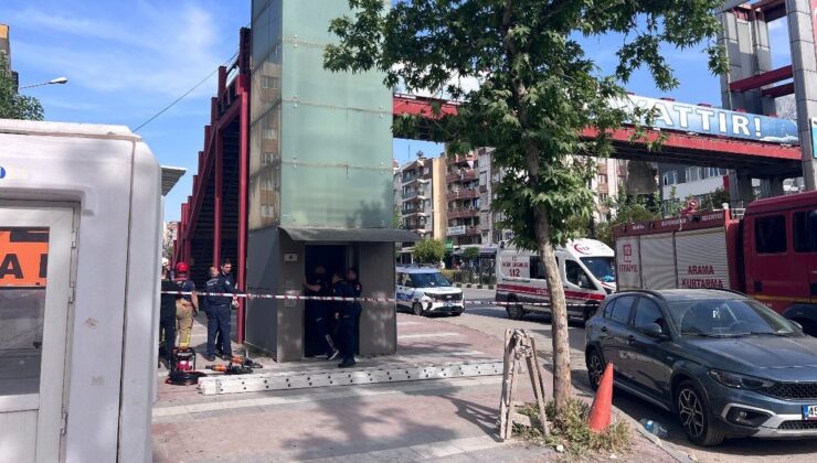 Manisa’da feci vefat: Asansör boşluğuna sıkıştı