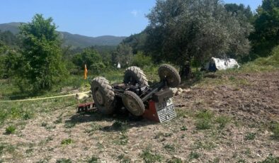 Manisa’da tarlasını sürerken traktörün altında kalarak can verdi