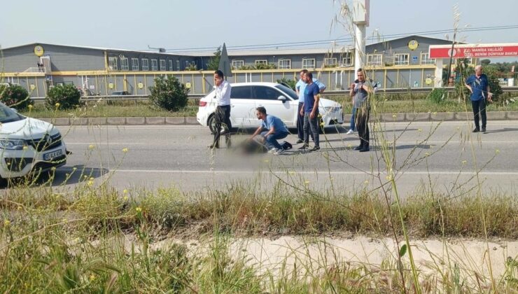 Manisa’da yolun karşısına geçerken otobüsün çarpması ile can verdi
