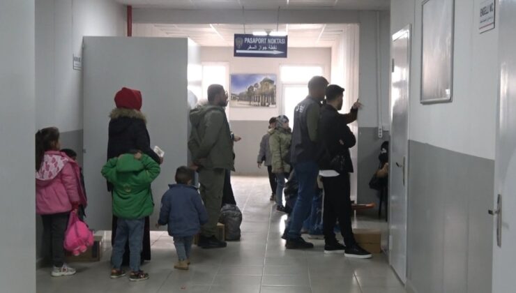 Öncüpınar’da Suriyelilerin istekli dönüş seyahati sürüyor