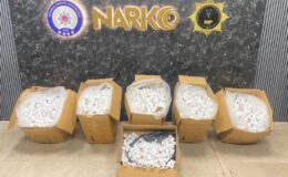 Tuzla’da 150 bin sentetik hap ele geçirildi