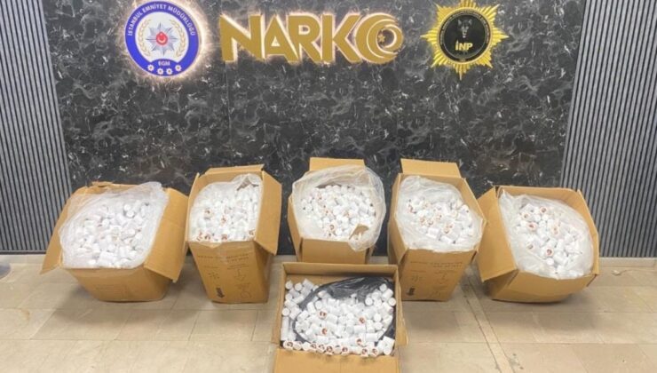 Tuzla’da 150 bin sentetik hap ele geçirildi