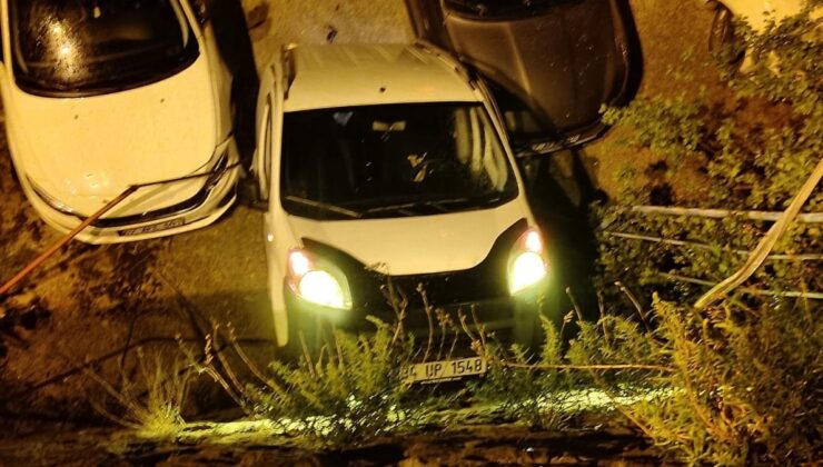 Zonguldak’ta polisten kaçarken istinat duvarından aşağı düştü